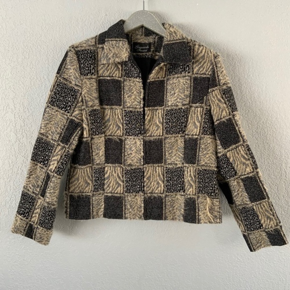 Giancarlo Ferrari Animal Print Jacket
